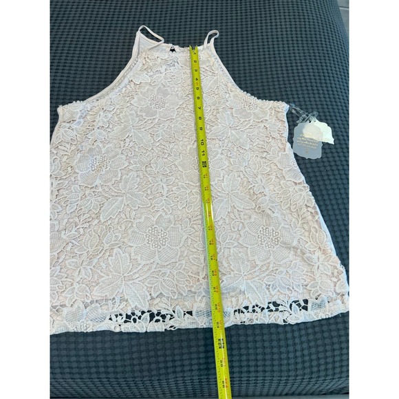 Altar’d State Tank | Womens Blush Pink Lace Tank | Size M - Picture 7 of 8